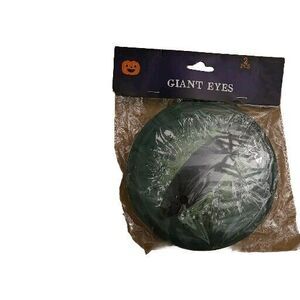 New 2 Pieces Giant Dinosaur Large Giant Green Eyes 1 Pair Very Scary Dinosaur